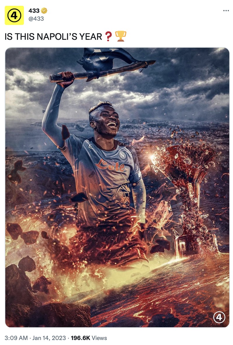 Meme Juventus kalah telak dikalahkan Napoli