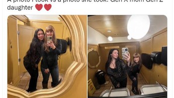 Milenial (kiri) Vs Gen Z (kanan), oke mana? Foto: Twitter