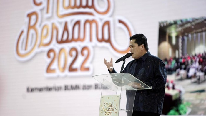Kementerian Badan Usaha Milik Negara (BUMN) bersama BUMN menyelenggarakan Natal Bersama 2022 bertajuk Pulanglah mereka ke Negerinya Melalui Jalan Lain di ICE BSD Tangerang Selatan. Acara ini diharapkan bisa meningkatkan soliditas dalam menghadapi tantangan di Tahun 2023.