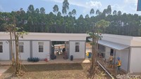 Ini merupakan penampak dari fasilitas klinik di area rusun pekerja konstruksi. Adapun, proses pengerjaan dari rusun pekerja ini dilaksanakan oleh PT. Wijaya Karya Gedung - PT. Adhi Karya (Persero) Tbk, KSO dengan nilai kontrak Rp 567,008 miliar. Foto: Aulia Damayanti/detikcom