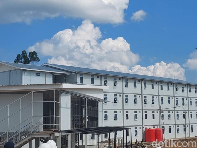 Potret Rusun Pekerja Konstruksi IKN yang Hampir Rampung