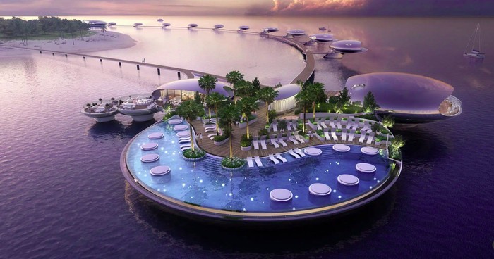 Resort Shebara di Arab Saudi