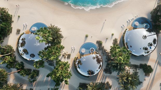 Resort Shebara di Arab Saudi