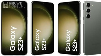 Samsung Galaxy S23 Plus versi Botanic Green. Foto: Nieuwemobile.nl