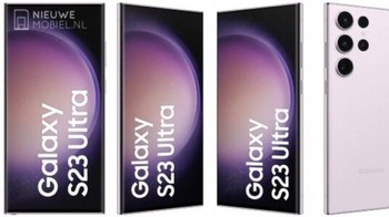 Samsung Galaxy S23 Ultra versi Misty Lilac.  Foto: Nieuwemobile.nl 