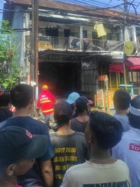 Petaka dari Desis Gas Setrika Uap yang Bocor,Toko Laundry di Ceper Klaten Alami Kebakaran