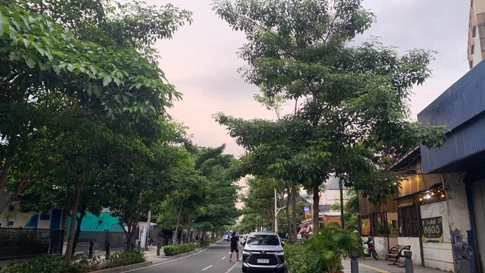 TKP ojol dibegal di Cikini, Jakpus (Mulia-detikcom)