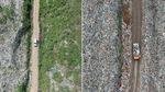 Before-After Penghijauan di TPA Air Dingin Padang
