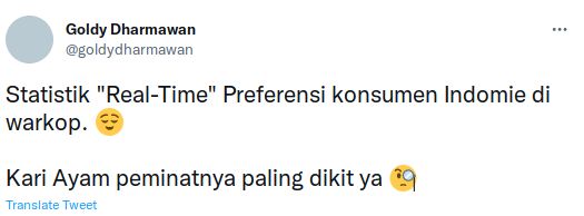 Varian Mie Instan yang Paling Banyak Dipesan di Warkop