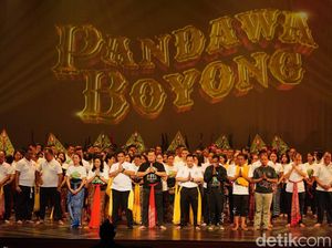 Panglima TNI-Kapolri Tampil, Ini Istimewanya Wayang Orang Pandawa Boyong