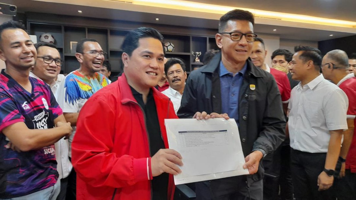 Erick Thohir maju menjadi bakal calon Ketua Umum PSSI. (Foto: dok.Istimewa)