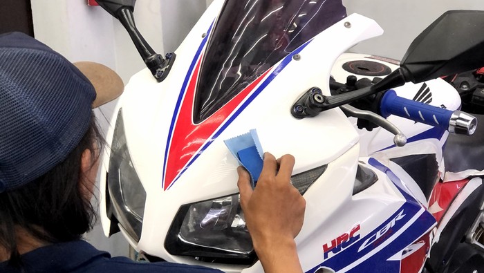 Ilustrasi nano coating di motor