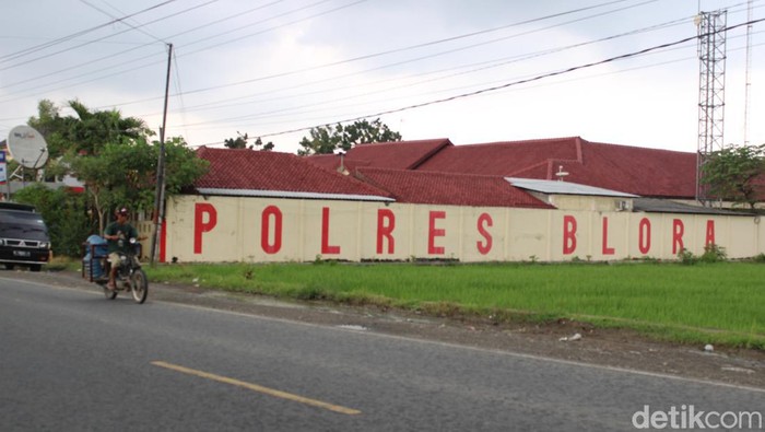Kantor Polres Blora. Foto diambil Minggu (15/1/2023).