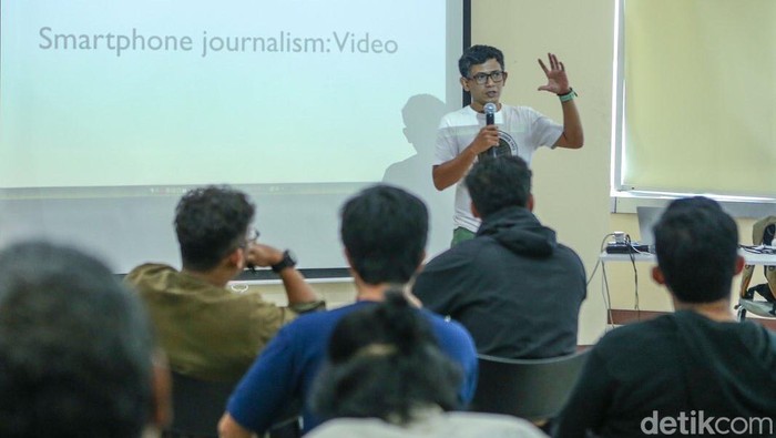 KJI menggelar pelatihan dasar editing until pemberdayaan kamerawan. Sesi pelatihan tersebut bertajuk ‘Basic Editing Course’.