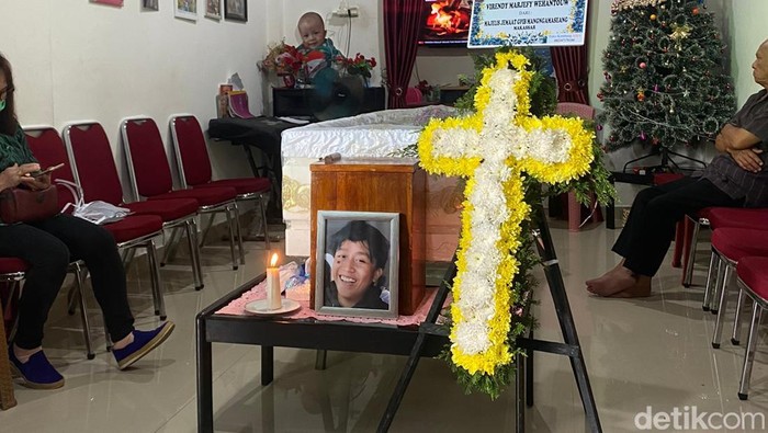 Virendy Marjefy (19), mahasiswa Fakultas Teknik Universitas Hasanuddin (Unhas) Makassar yang meninggal dunia saat mengikuti diksar Mapala.