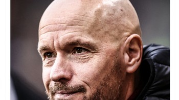 MU mendapat pelatih yang tepat di dalam diri Erik Ten Hag. Foto: Twitter