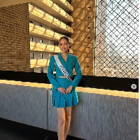 Altynai Botoyarova terpilih mewakili Kirgizstan di Miss Universe 2022 pada September 2022. Dia meraih gelar Miss Kyrgyzstan 2021.  Foto: Dok. Instagram, Getty Images