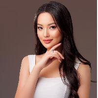 Pada 2021, Altynai Botoyarova meraih gelar Miss Bishkek 2020. Dia seharusnya mewakili Kirgiztan di ajang Miss World 2021, namun negara tersebut memilih tidak mengirimkan wakilnya. Foto: Dok. Instagram, Getty Images