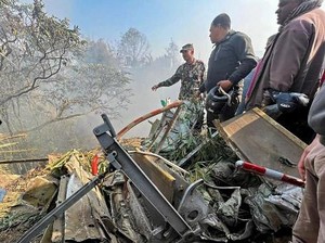 7 Fakta Pesawat Yeti Airlines Bawa 72 Orang Jatuh di Nepal