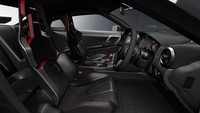 Pada tipe NISMO, GT-R juga dilengkapi jok Recaro carbon back bucket untuk meningkatkan rasa berkendara. Selain itu mayoritas part-nya disebut Nissan dengan high-precision weight-balanced. Seperti dio bagian ring piston, connecting rods, crankshaft, hingga clear-coated NISMO exclusive carbon engine hood. Foto: dok. Nissan Global