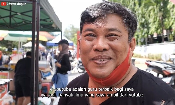 Penjual makanan sukses belajar dari youtube