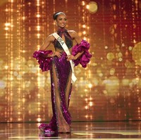 Pemenang jatuh ke R’Bonney yang merupakan keturunan dari ayah imigran yang berasal dari Filipina dan ibu dari Amerika Serikat. Dia mewakili Amerika Serikat di ajang Miss Universe 2022. Foto: Getty Images