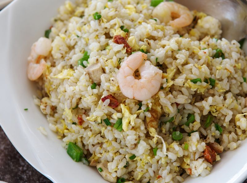 Resep Nasi Goreng Putih ala Restoran Chinese Food