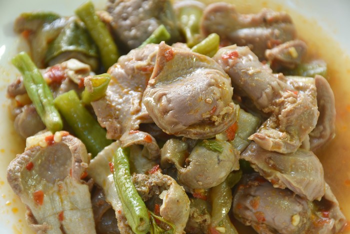 Resep Tumis Ampela Ayam dan Kacang Panjang