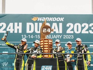 Bamsoet Puji Sean Gelael Raih Podium 3 Dubai 24 Hours Bareng Rossi