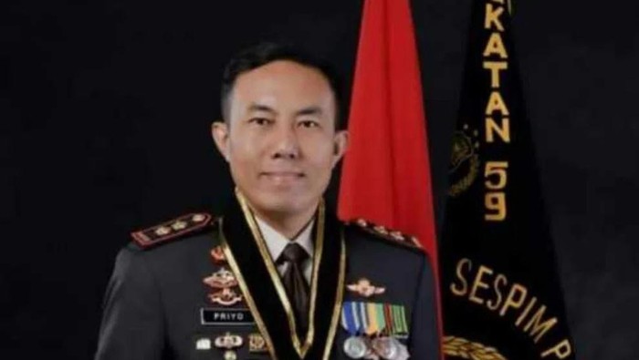 AKBP Priyo Utomo Teguh Santoso meninggal dunia di RS Polri, Jakarta Timur, Senin (16/1/2023) dini hari.