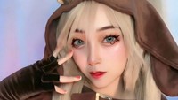 Baeby Chan sebelum jadi cosplayer sempat mengisi salah satu platform live streaming dan nge-host di aplikasi streaming. (Foto: dok Instagram)
