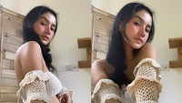Karena banyak teman-teman yang support, yang ngebangun, tapi kalau ada yang negatif aku cuekin saja, tutur Bunga Zakia. (Foto: dok Instagram)