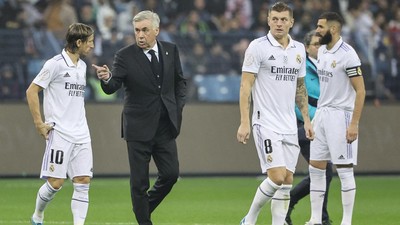 7 Pesepakbola Paling Sering Dimainkan Ancelotti, Termasuk Luka Modric