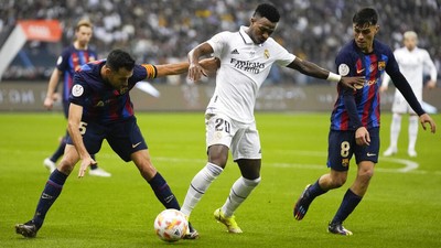 Perang Anak Muda Real Madrid Vs Barcelona