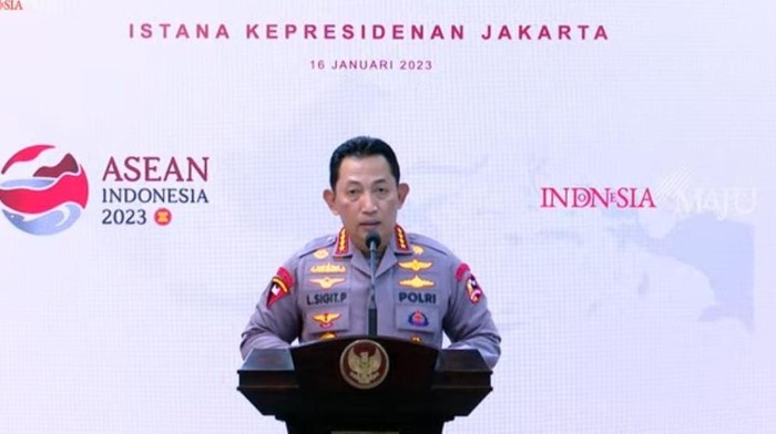 Kapolri Jenderal Listyo Sigit Prabowo (YouTube Setpres)