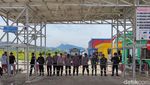 Suasana Kawasan PT GNI Dikawal Ketat TNI-Polri Usai Bentrokan Maut