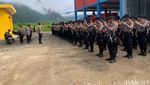 Suasana Kawasan PT GNI Dikawal Ketat TNI-Polri Usai Bentrokan Maut