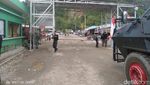 Suasana Kawasan PT GNI Dikawal Ketat TNI-Polri Usai Bentrokan Maut