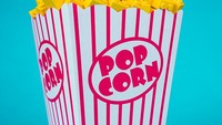 Popcorn dari brondol jagung sudah biasa. Kalau ini popcorn dari butiran lego berwarna kuning cerah yang mirip seperti butiran popcorn asli. Foto: Jaime Shancez