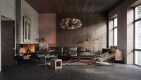 Modernism (1880 – 1940), gaya Modernism pertama kali diusung oleh desainer asal Swiss, Le Corbusier. Ruang tamu gaya Modernis dirancang untuk menjadi nyaman, fungsional, dan terjangkau.