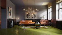 Bauhaus (1919 – 1934), gaya interior ini berkembang pertama kali di Jerman. Bauhaus sendiri merupakan sebuah sekolah seni dan arsitektur Jerman yang sangat berpengaruh. Sekolah ini hanya bertahan selama 14 tahun sampai pemerintah Nazi menutupnya pada tahun 1933.  