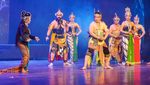 Aksi Memukau Panglima TNI-Kapolri Mainkan Wayang Orang Pandawa Boyong