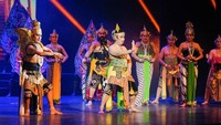 Kapolri Jenderal Listyo Sigit mengatakan, pagelaran wayang orang yang diinisiasi Panglima TNI Laksamana Yudo Margono ini semakin meningkatkan sinergitas TNI-Polri. Foto: dok ist
