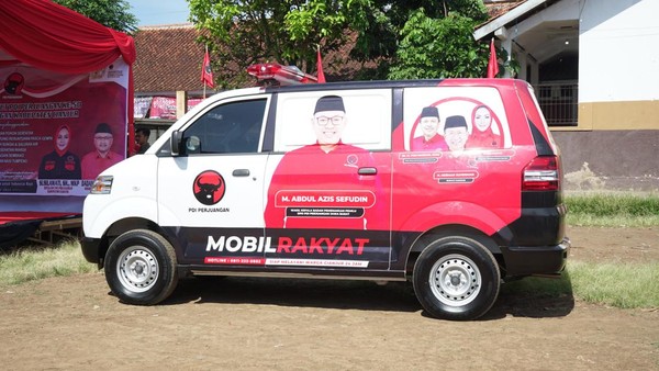 PDIP Luncurkan Mobil Rakyat Saat Hari Jadi ke 50