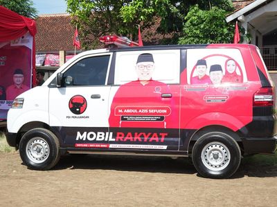 PDIP Luncurkan Mobil Rakyat Saat Hari Jadi ke 50