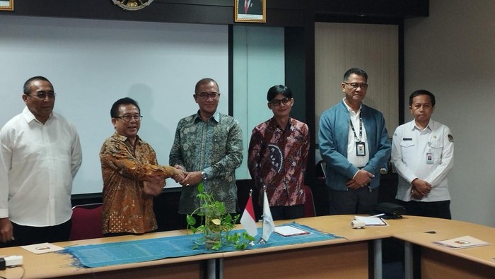 Pertemuan antara KPU dengan PGI di Kantor PGI, Jakarta.