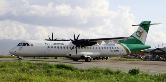 Pesawat ATR 72-500 Yeti Airlines