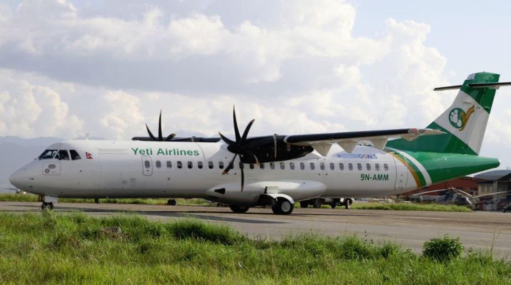 Tentang Pesawat ATR 72-500 Yeti Airlines yang Jatuh di Nepal