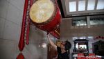 Potret Vihara Amurva Bhumi Jatinegara Bersolek Jelang Imlek