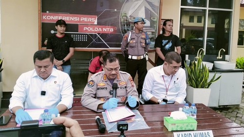 DPO kawanan rampok asal Lombok Tengah didor dibekuk polisi, Senin (16/1/2023).